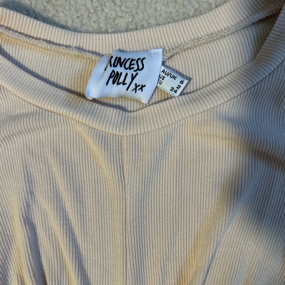 CREAM PRINCESS POLLY TOP!! - Picture 3 of 3